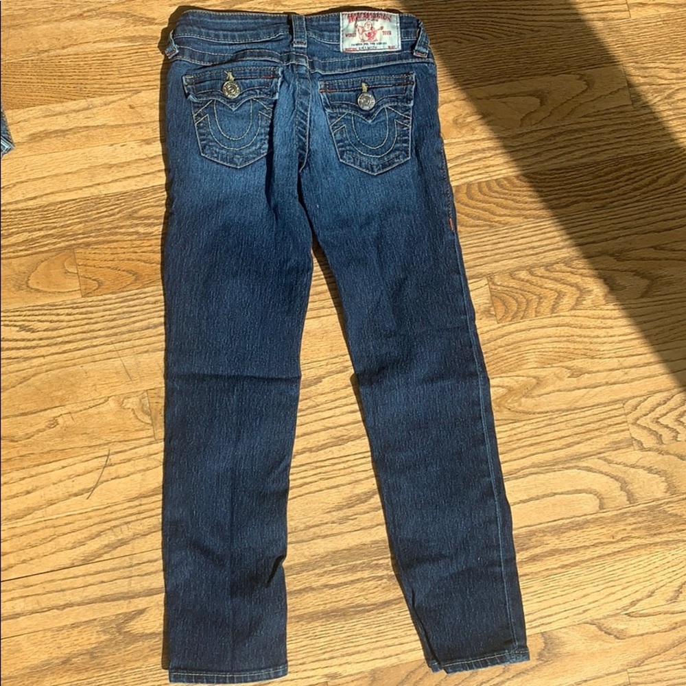 Kids size 8 True Religion Jeans - Picture 2 of 4